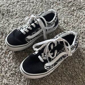 Vans Black and White Old Skool Sneakers